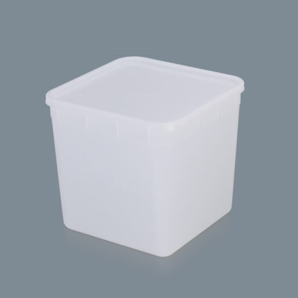 10ltr Natural Ice Cream Container & Lid